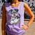 Nerdy Schnauzer Dog Book Lover Glasses Cute Pet For Men Women Kids Comfort Colors Tank Top Lagoon