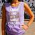 I Have No Shelf Control Read Book Reading Librarian Comfort Colors Tank Top Lagoon