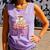 Not Today I'm Booked Book Lover Book Stack Coquette Bow Comfort Colors Tank Top Lagoon