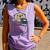 Otter Cute Read Reading Book Librarian Across America Kids Comfort Colors Tank Top Lagoon