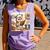 Owl Learning To Cook With Cookbook Chef Apron Stove Cooking Comfort Colors Tank Top Lagoon