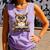 Owl Reading A Book Perched On A Branch Bookworm Comfort Colors Tank Top Lagoon