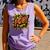 POW Comic Book Retro Artwork – Cartoon Collector Comfort Colors Tank Top Lagoon
