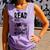 Read More Books Ghost Halloween Reading Teacher Literacy Comfort Colors Tank Top Lagoon