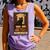 The Reader Cat Book Reading Halloween Tarot Card Comfort Colors Tank Top Lagoon
