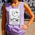 The Reader Tarot Card Bookworm Books Lover Dragon Librarians Comfort Colors Tank Top Lagoon