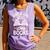 Reading Just A Girl Who Loves Books Comfort Colors Tank Top Lagoon