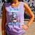 Reading Is Snow Much Fun Christmas Xmas Book Reading Comfort Colors Tank Top Lagoon