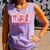 Retro Coquette Bow All Booked For Valentines Book Lover Cute Comfort Colors Tank Top Lagoon