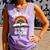 Retro Rainbow Take A Look It's In A Book Reading Comfort Colors Tank Top Lagoon Retro Rainbow Take A Look It's In A Book Reading Comfort Colors Tank Top Lagoon