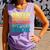Retro Never Underestimate The Power Of a Boy With a Book Comfort Colors Tank Top Lagoon