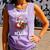 He Sees What You'Ve Been Reading Santa Book Lover Comfort Colors Tank Top Lagoon