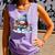 Snowman Reading Books Lovers Librarian Bookworm Christmas Comfort Colors Tank Top Lagoon