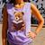 Teddy Bear Reading a Book Comfort Colors Tank Top Lagoon