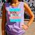 Threadless Grey Sky Chai Trans Book Pride Graphic Comfort Colors Tank Top Lagoon