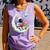 UFO Alien Astronaut Reading Book In Space Comfort Colors Tank Top Lagoon