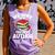 My Wife Is My Favorite Author Book Writer Comfort Colors Tank Top Lagoon