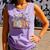 Wildflower Floral Book Just One More Chapter Comfort Colors Tank Top Lagoon