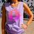 Women's With A Dreamy Far-Off Look And Her Nose Stuck In A Book Comfort Colors Tank Top Lagoon