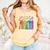 8647 Foxtrots Tangos Deltas Book Flower Resist Book Lovers Comfort Colors Tank Top Grey