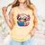 Adorable Book Lover Axolotl With Reading Glasses Cute Comfort Colors Tank Top Grey