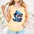 Adorable Book Lover Blue Jay With Reading Glasses Cute Comfort Colors Tank Top Grey