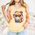 Adorable Book Lover Chipmunk With Reading Glasses Cute Premium Comfort Colors Tank Top Grey