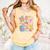 Apple Disco Pencil Books Bow Teacher Student Back To School Comfort Colors Tank Top Grey Apple Disco Pencil Books Bow Teacher Student Back To School Comfort Colors Tank Top Grey