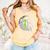 Astronaut Reading Book To Alien Moon Space Women Kids Men Comfort Colors Tank Top Grey