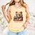 Bear Reading Book Glasses Library Zoo Teacher School Animal Comfort Colors Tank Top Grey