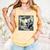 Bigfoot With Alien Reading A Book Bigfoot And UFO Comfort Colors Tank Top Grey