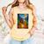 Bigfoot And Alien Reading Books Campfire Halloween Comfort Colors Tank Top Grey