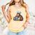 Bigfoot Reading a Cookbook Comfort Colors Tank Top Grey