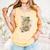 Book Abstract Art Drawing Painting Graphic Book Comfort Colors Tank Top Grey