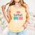 Book Fair Queen Comfort Colors Tank Top Grey