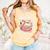 Book Girl Summer Skeleton Reading Books Lovers Beach Comfort Colors Tank Top Grey