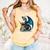 Book Lover Bookworm Reading Books Dragon Sci-Fi Character Comfort Colors Tank Top Grey