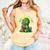 Book A Saurus Bookasaurus Dinosaur Book Girls Boys Toddler Comfort Colors Tank Top Grey