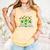 Book With Shamrocks Librarian Saint Patrick's Day Kids Comfort Colors Tank Top Grey Book With Shamrocks Librarian Saint Patrick's Day Kids Comfort Colors Tank Top Grey