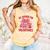 All Booked For Valentine Bow Books Lover Teacher Girl Women Comfort Colors Tank Top Grey