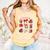 All Booked For Valentine Coquette Bow Girl Women Teacher Comfort Colors Tank Top Grey