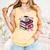 All Booked For Valentine's Teacher Coquette Bow Coffee Book Comfort Colors Tank Top Grey