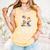 Bookish Goose Cute Geese With Hats Reading Books Comfort Colors Tank Top Grey