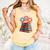 Books Fireworks 4th Of July Bookworm Patriotic Reader Comfort Colors Tank Top Grey