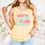 Books Are My Love Language Book Lover Reading Comfort Colors Tank Top Grey