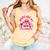 Books Are My Love Language Valentine Book Lover Comfort Colors Tank Top Grey