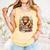 Bookworm Cute Highland Cow Reading Book Comfort Colors Tank Top Grey