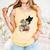 Cat And Books Flowers Reading Club Cat Lover Bookworm Comfort Colors Tank Top Grey