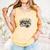 Cats Coffee Books Comfort Colors Tank Top Grey
