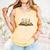 Chapter 21 Years Old 21st Birthday Wildflower Book Lover Premium Tri-Blend Comfort Colors Tank Top Grey
